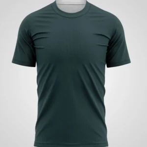 Round Neck Dark Green